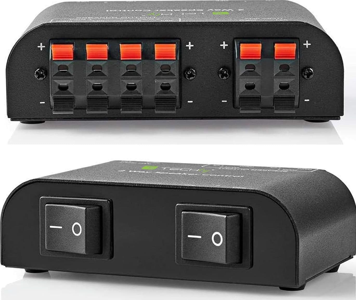 Commutatore Audio per Casse Acustiche 2 vie con Terminali a Pressione - 12