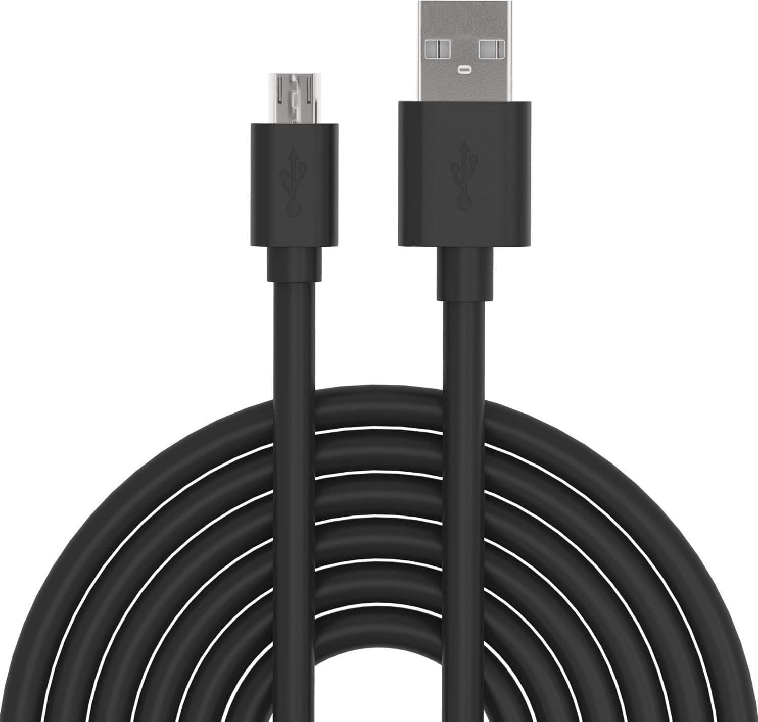 Cavo di Ricarica Rapida USB/Micro-USB 1m Nero - 5