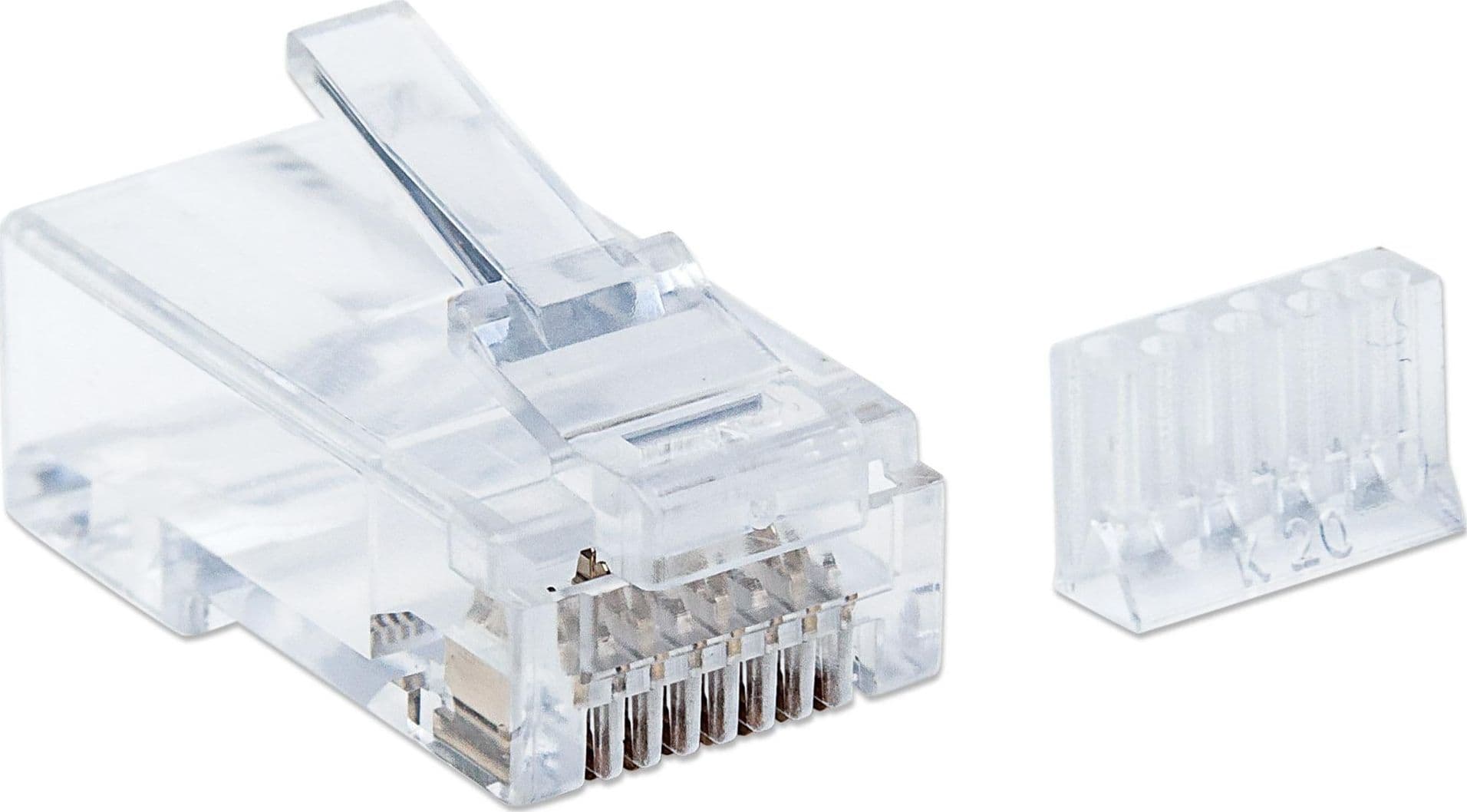 Confezione da 90 Plug Modulari Cat.6 RJ45 UTP - 5