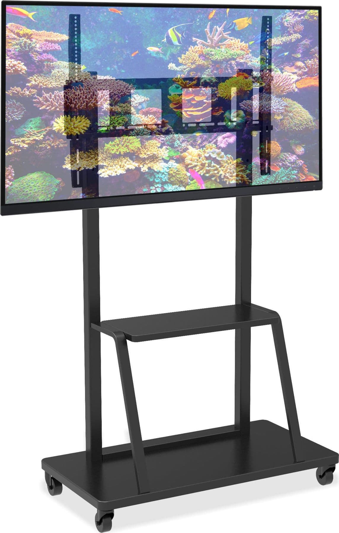 Supporto a Pavimento con Mensola per TV LCD/LED/Plasma 55-100'' - 11