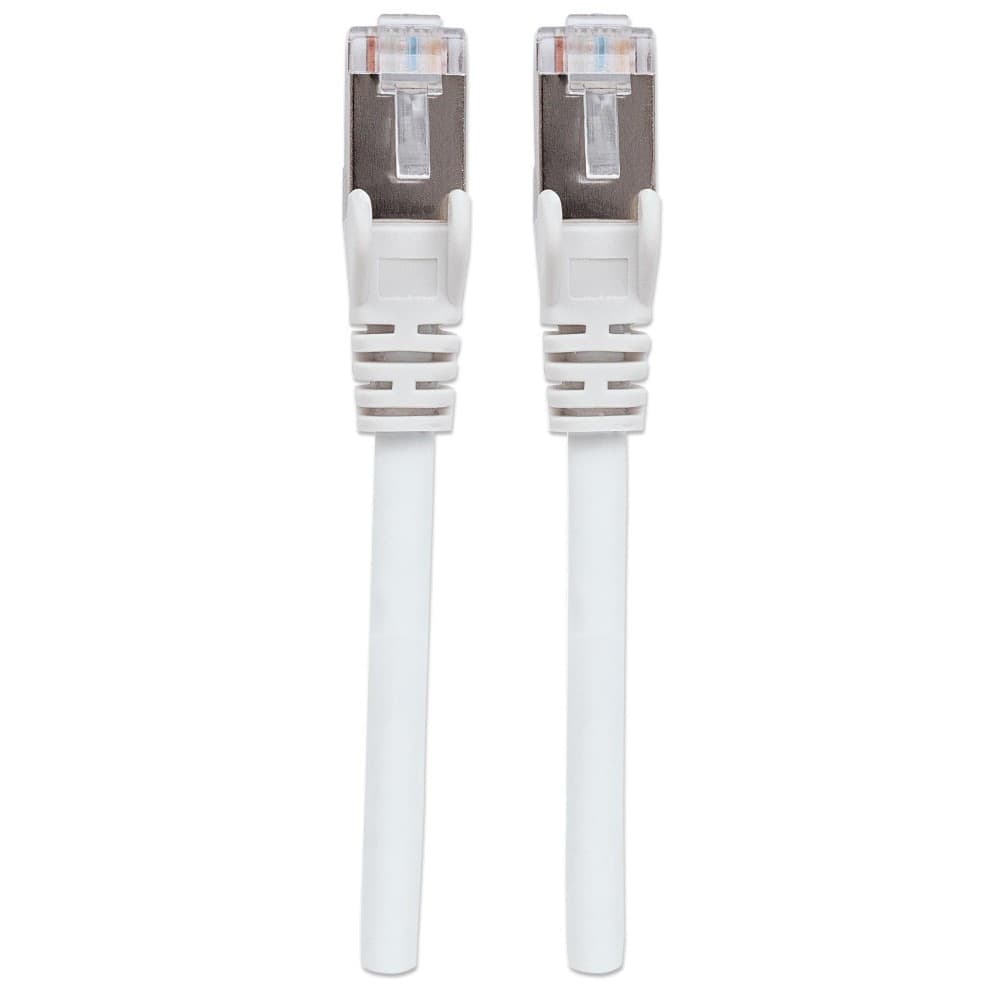 Cavo di rete Patch in rame Cat. 6A Bianco SFTP LSZH 15m - 8