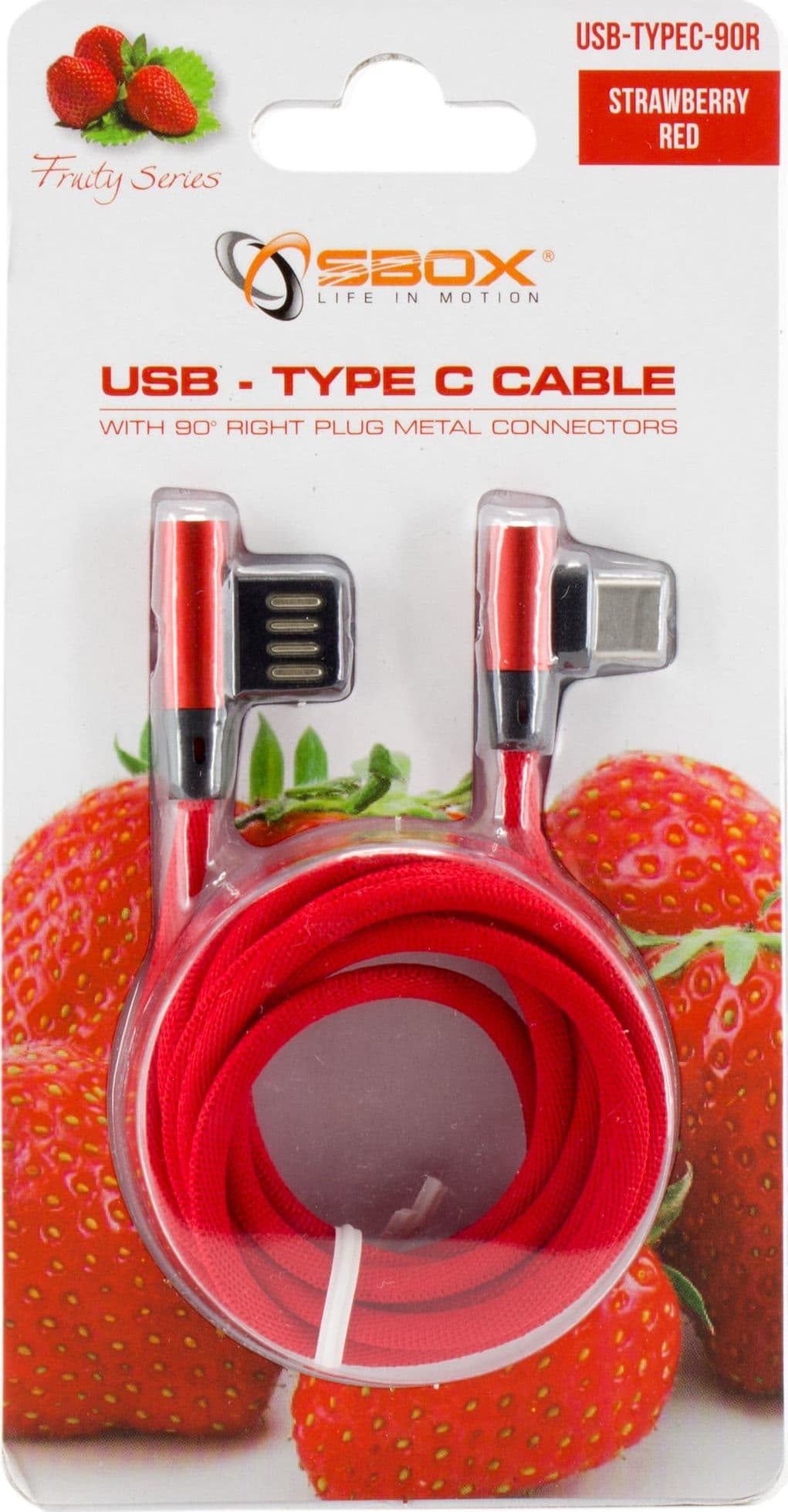 Cavo USB Angolato 90&deg USB A/USB-C 1.5m Rosso - 8