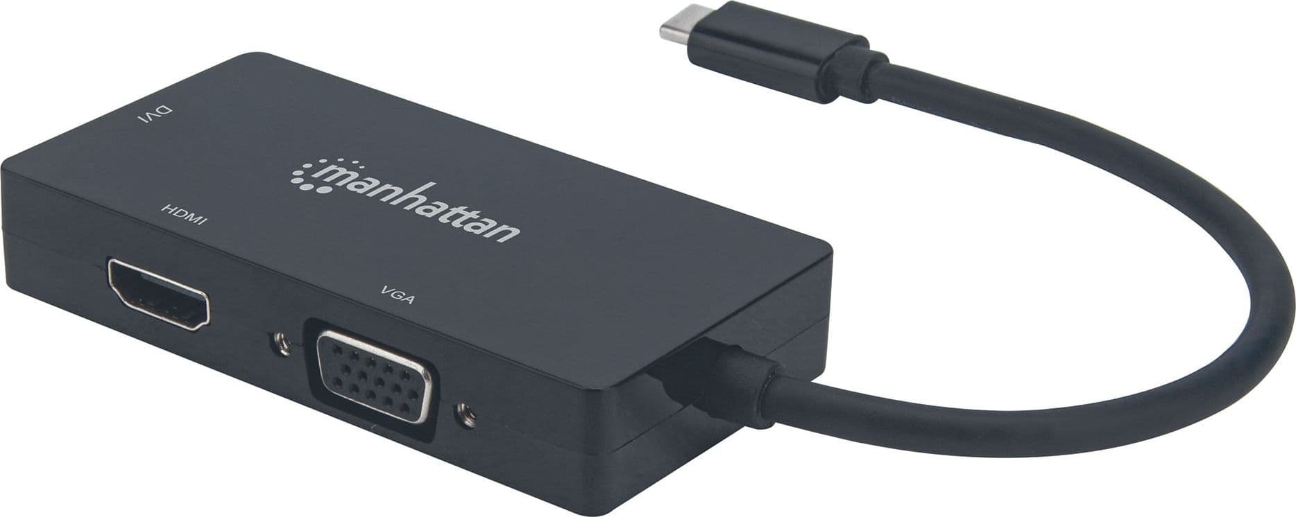 Convertitore Audio Video USB-C&trade 3-in-1 Multiporta HDMI DVI VGA - 13