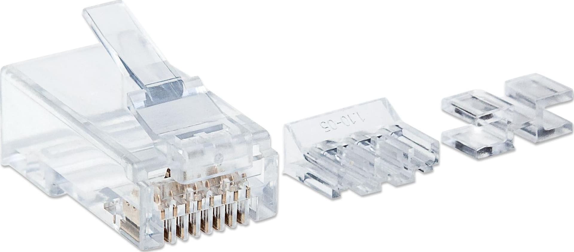 Confezione da 80 Plug Modulari Cat.6A RJ45 UTP - 6