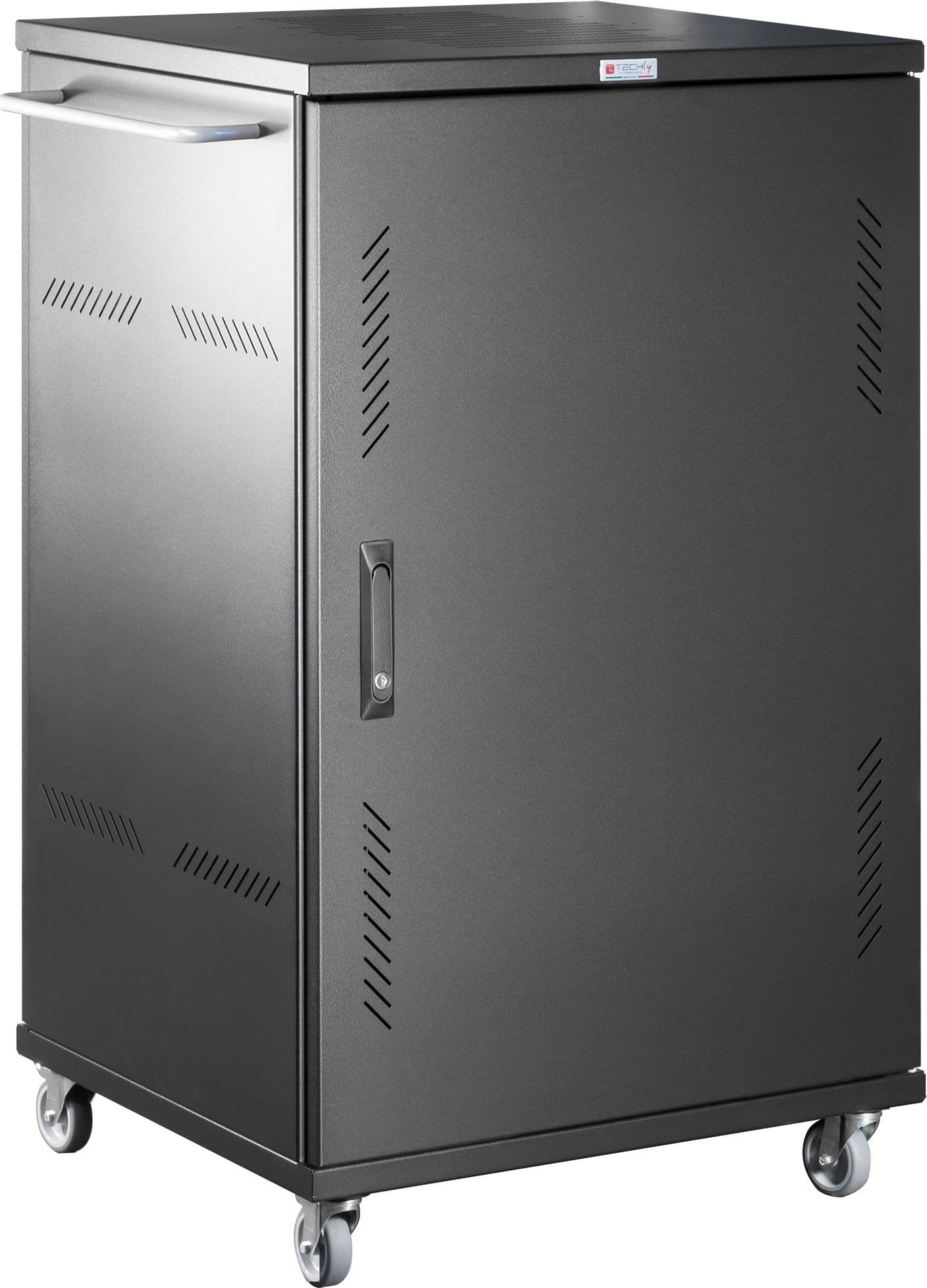 Carrello Stazione di Ricarica Ventilato 36 Notebook o Smartphone Nero - 14