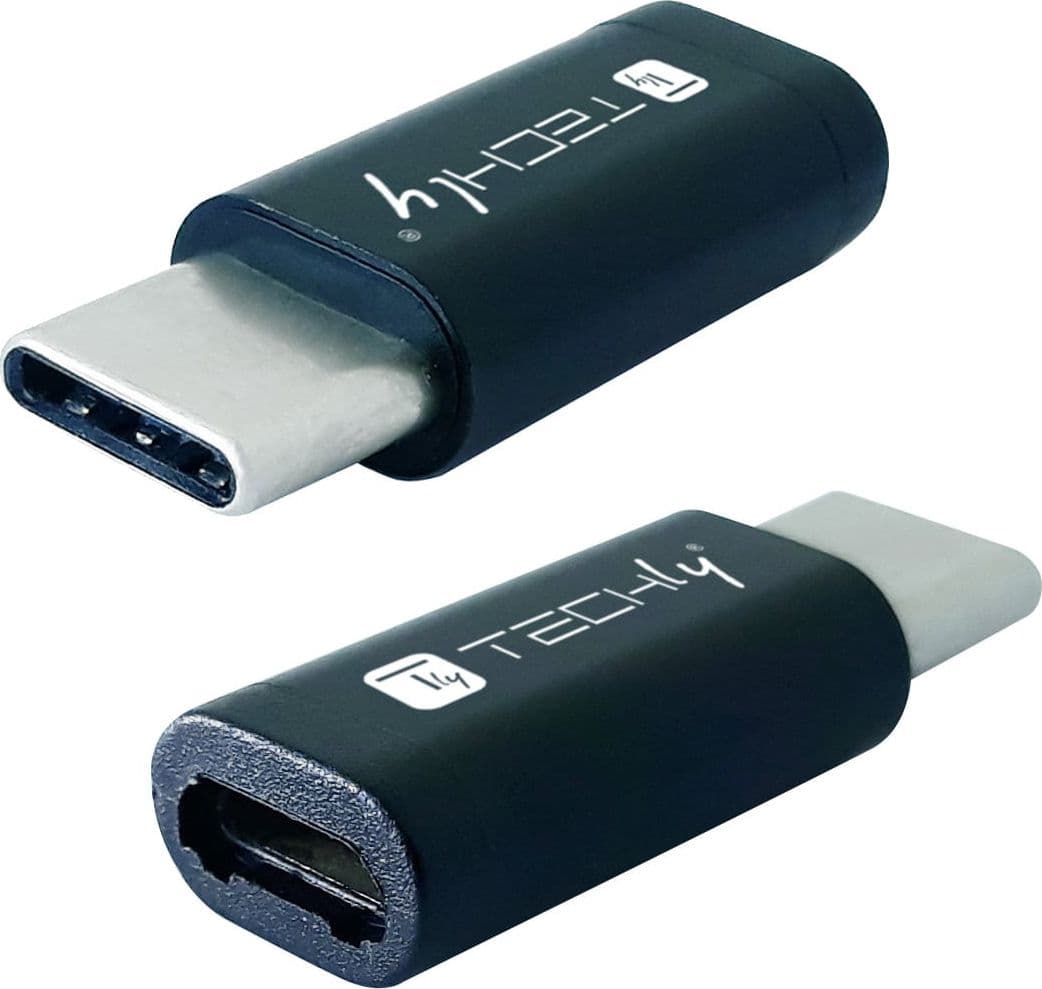 Mini Convertitore Adattatore USB-C&trade Maschio a Micro USB Femmina - 12