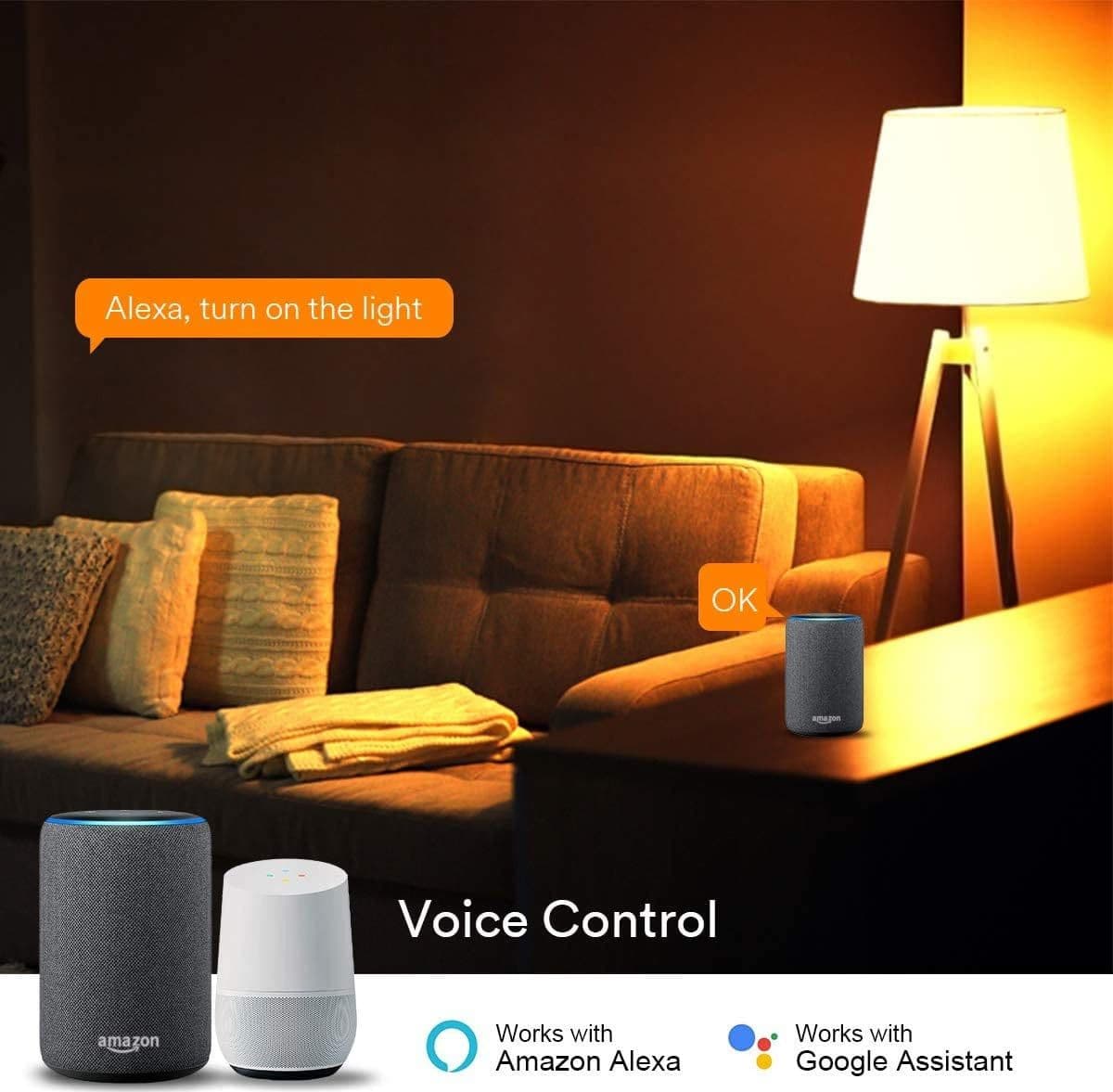 Lampadina LED E27 con Filamento Smart Controllo Vocale Alexa F, R9078 - 13