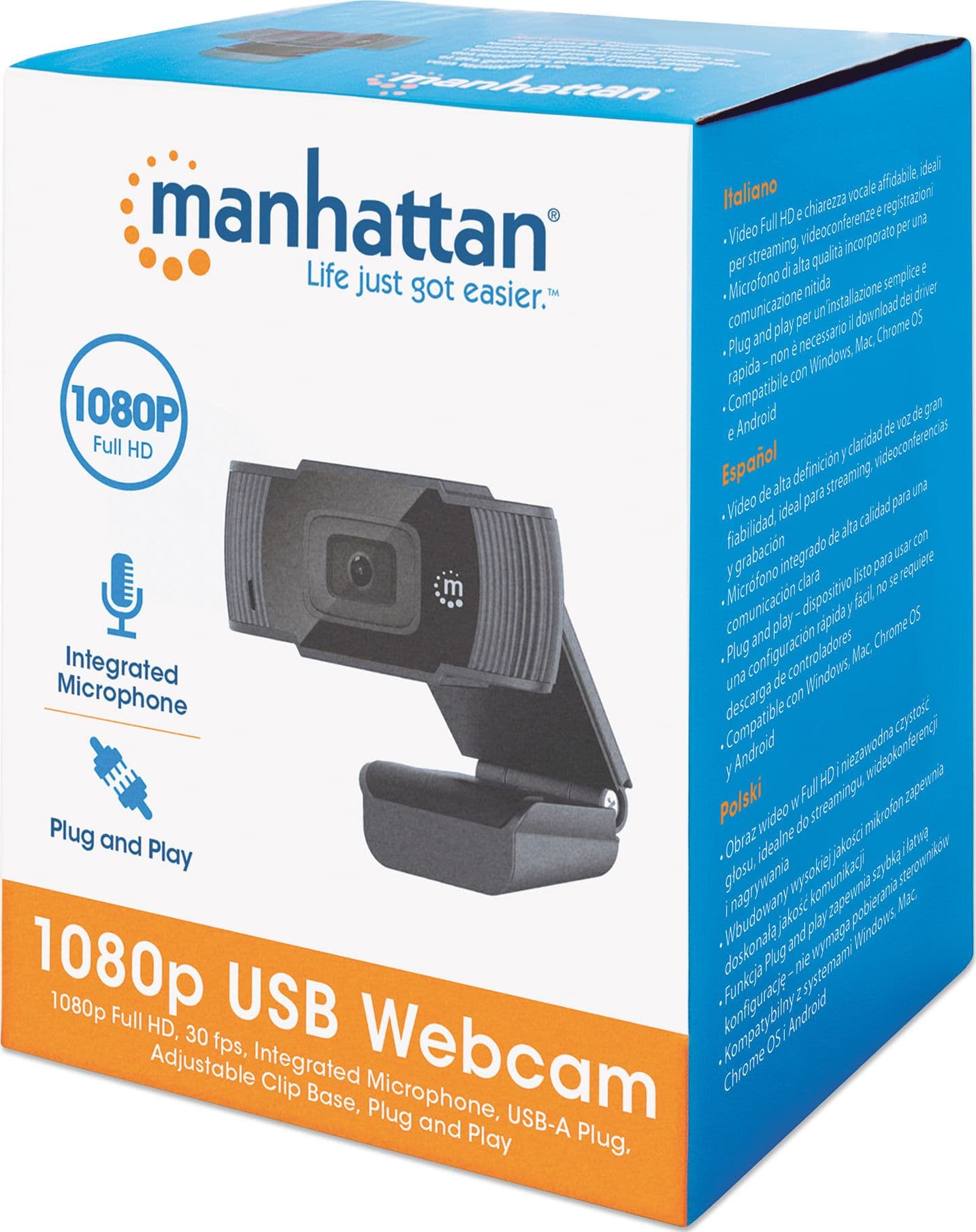 Webcam USB 1080p - 8