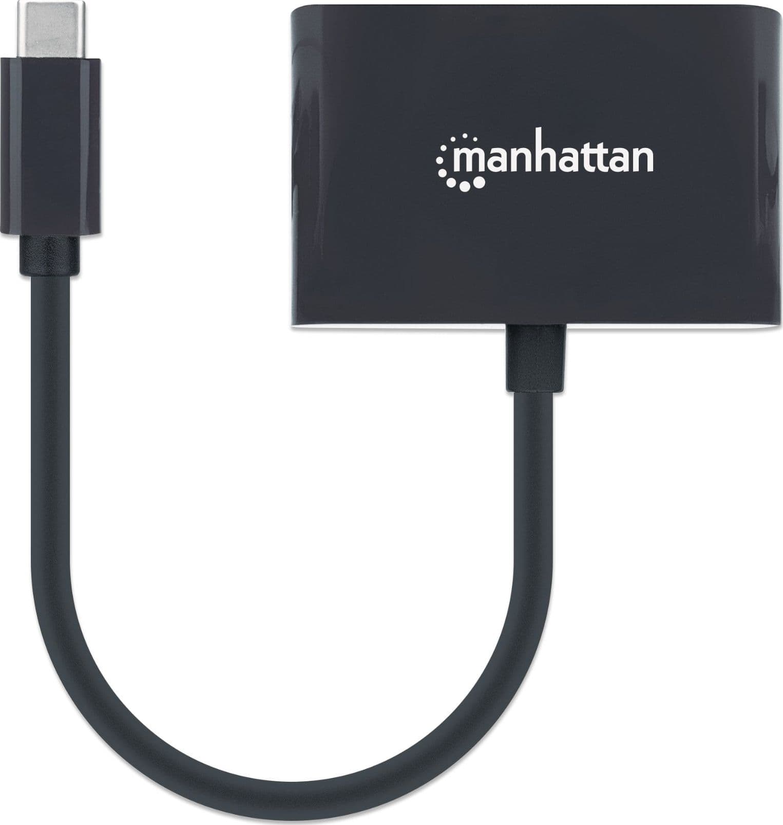 Adattatore Convertitore USB-C&trade M a DisplayPort F con Power Delivery - 12
