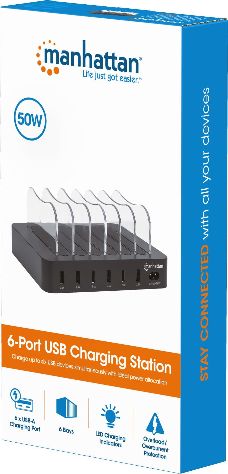 Docking Station Stazione di ricarica 6 porte USB - 8