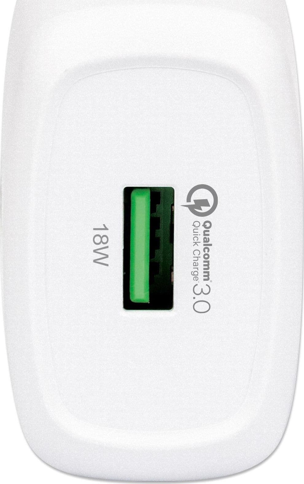 Caricatore USB da Muro QC3.0 18W Quick Charge&trade Bianco - 10