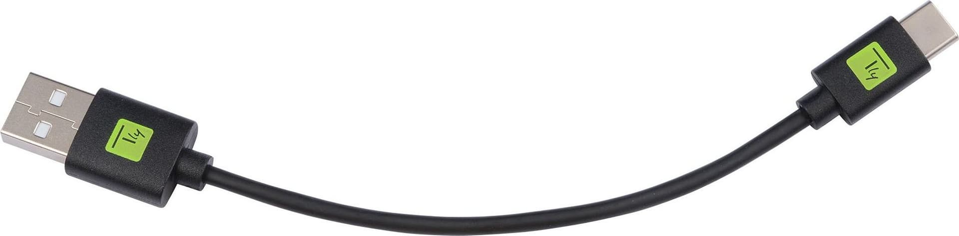 Cavo USB A Maschio 2.0 / USB-C&trade Maschio 0,1m Nero - 7