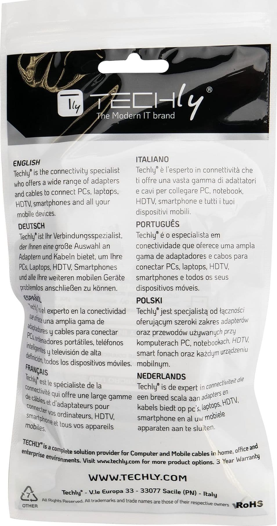 Caricabatterie Alimentatore Micro USB 5V 1A per Smartphone Tablet Nero - 14