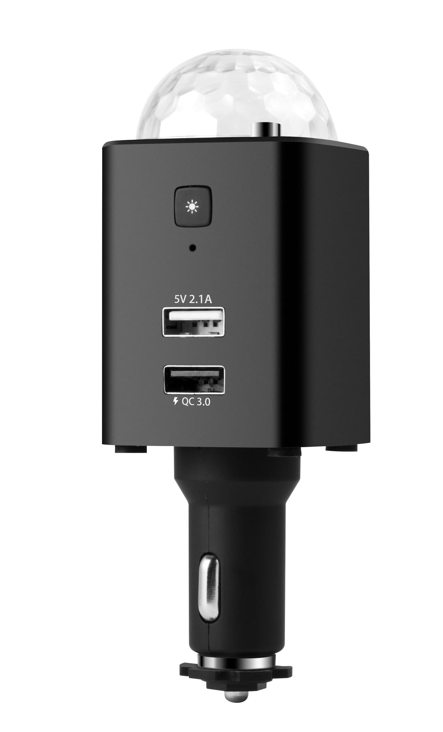 Caricatore da Auto USB-C&trade con Luce Disco TX-159 - 3