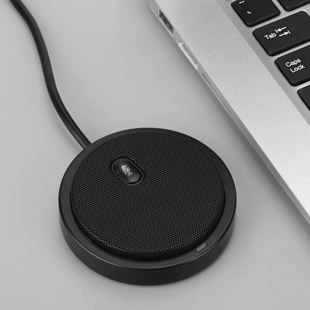 Microfono USB Omnidirezionale da Conferenza con Tasto Muto - 14
