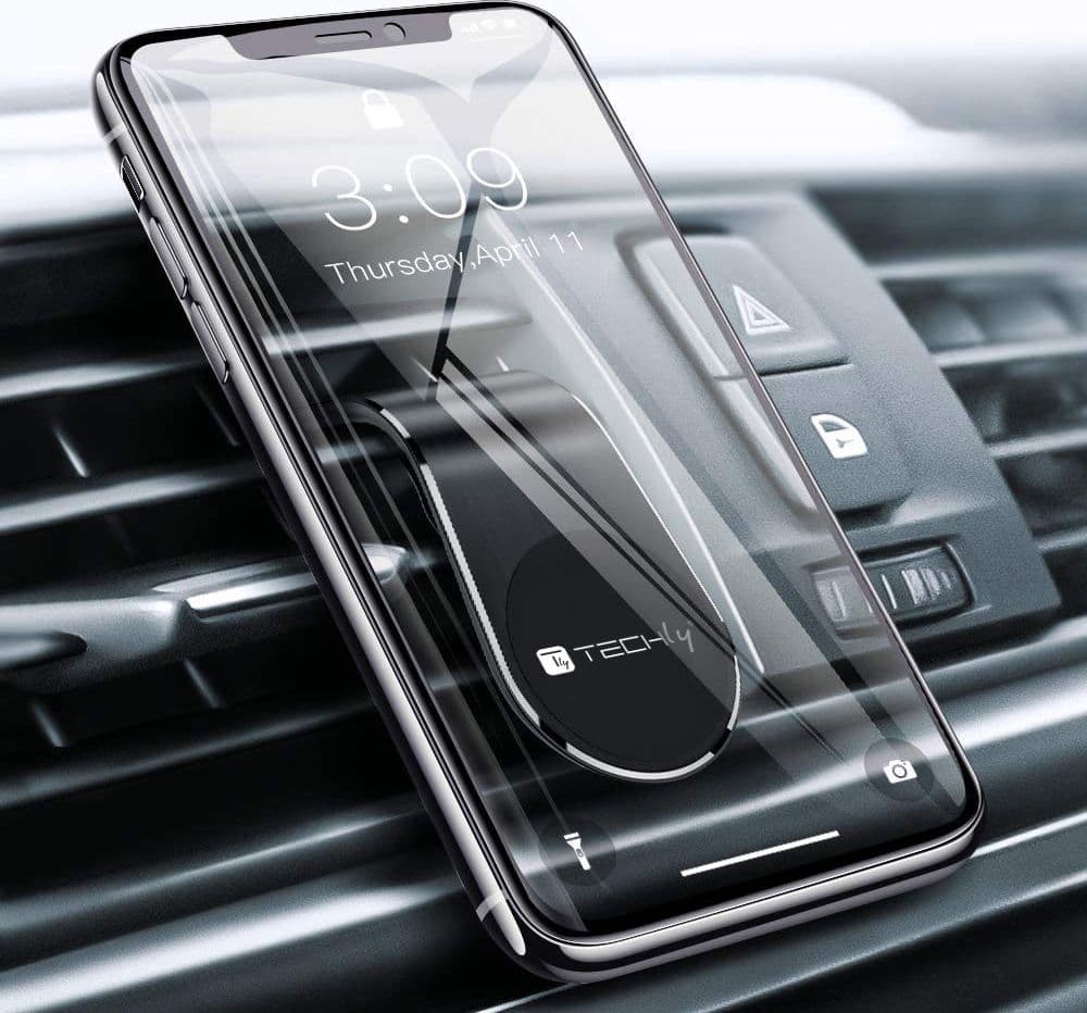 Supporto Magnetico da Auto per Smartphone con Due Placche Metalliche Universali in Alloggiamenti Scontolo.net - Potenza, commercioVirtuoso.it