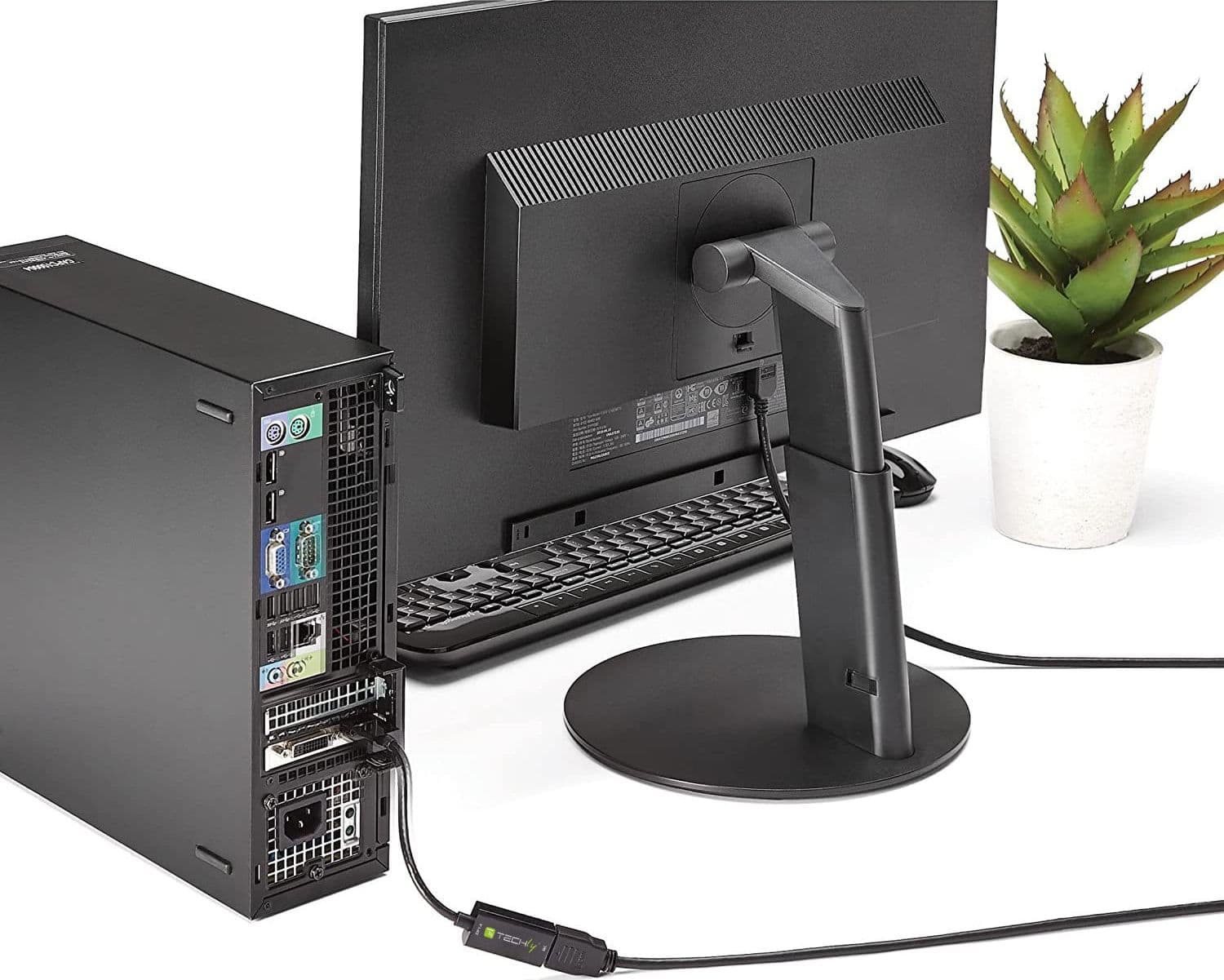 Adattatore DisplayPort 1.4 a HDMI 8K Attivo nero - 11
