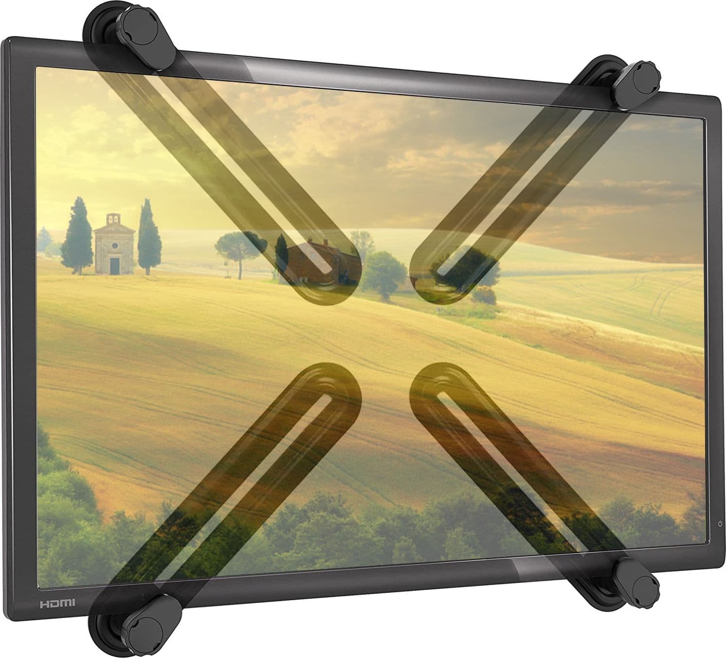 Kit Adattatore di Montaggio Non VESA per Monitor 13-27'' - 11