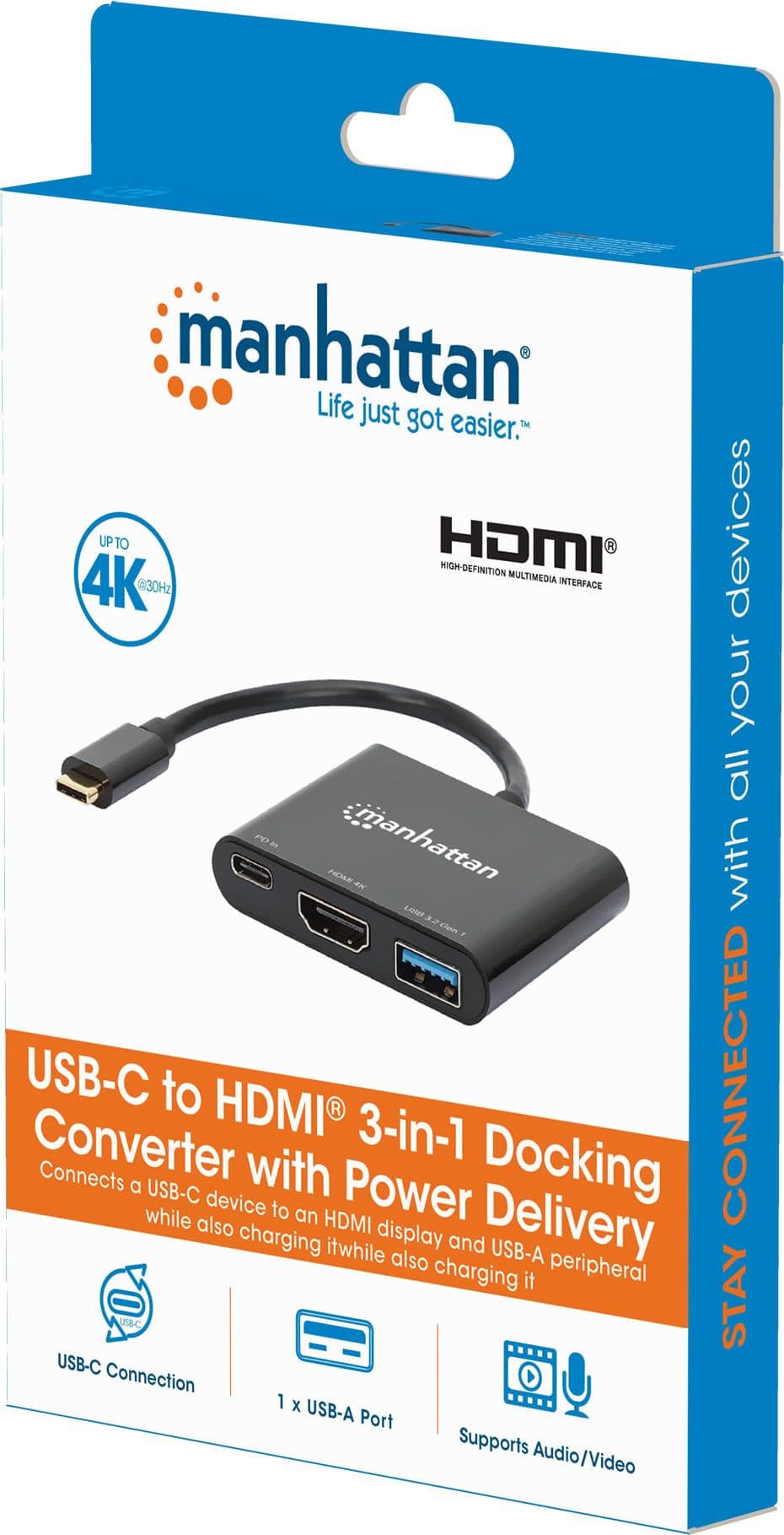 Docking Station USB-C&trade a HDMI 3-in-1 con Power Delivery - 12