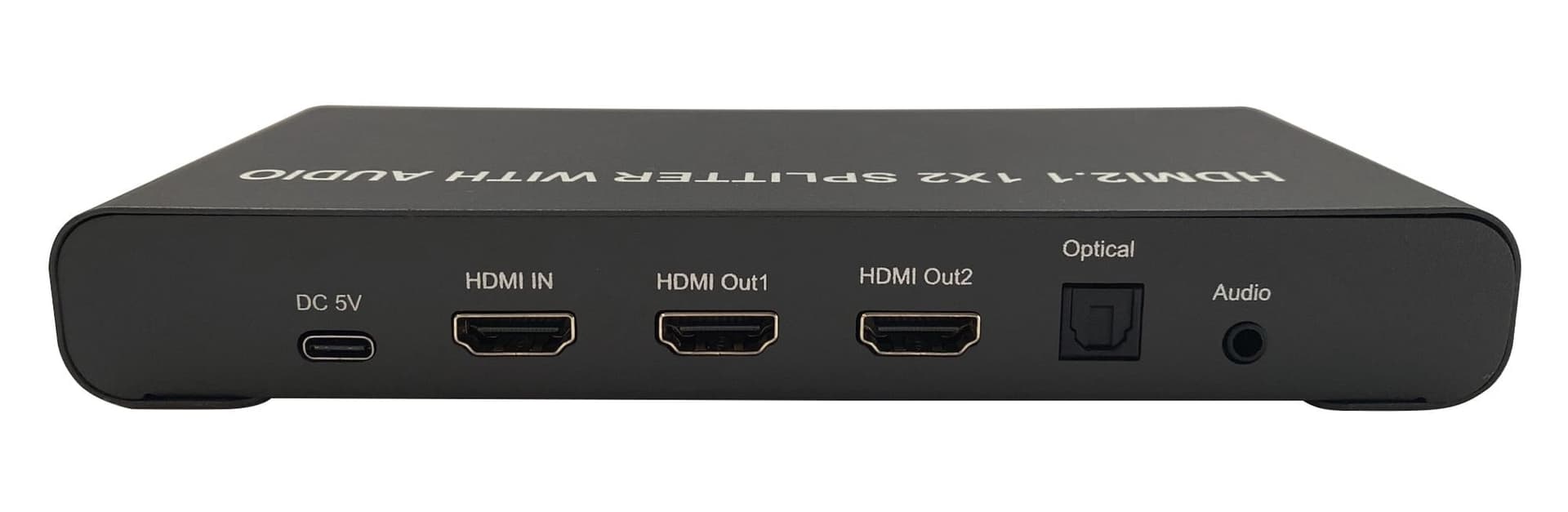 Splitter HDMI 2.1 8K 1 in 2 out con SPDIF e Audio 3.5mm Stereo - 11