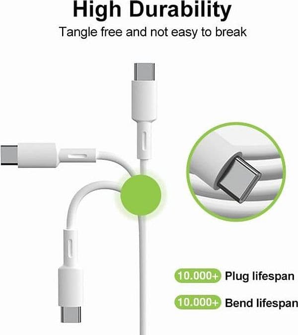 Cavo USB-C&trade Maschio/Maschio USB 2.0 2m Bianco - 15