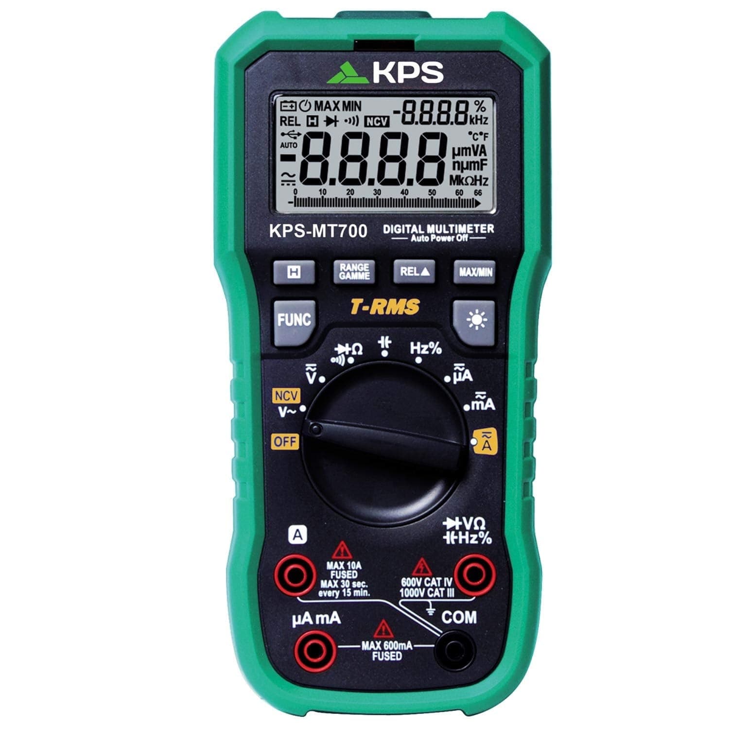 Multimetro Digitale TRMS con Connessione USB 6000 Counts, KPS-MT700 - 3