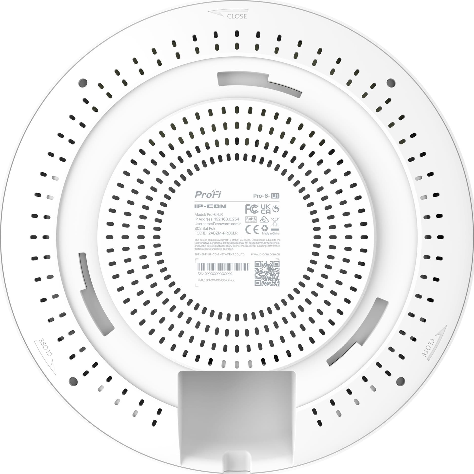 Punto di Accesso a Lungo Raggio Dual Band 802.11AX, PRO-6-LR - 9