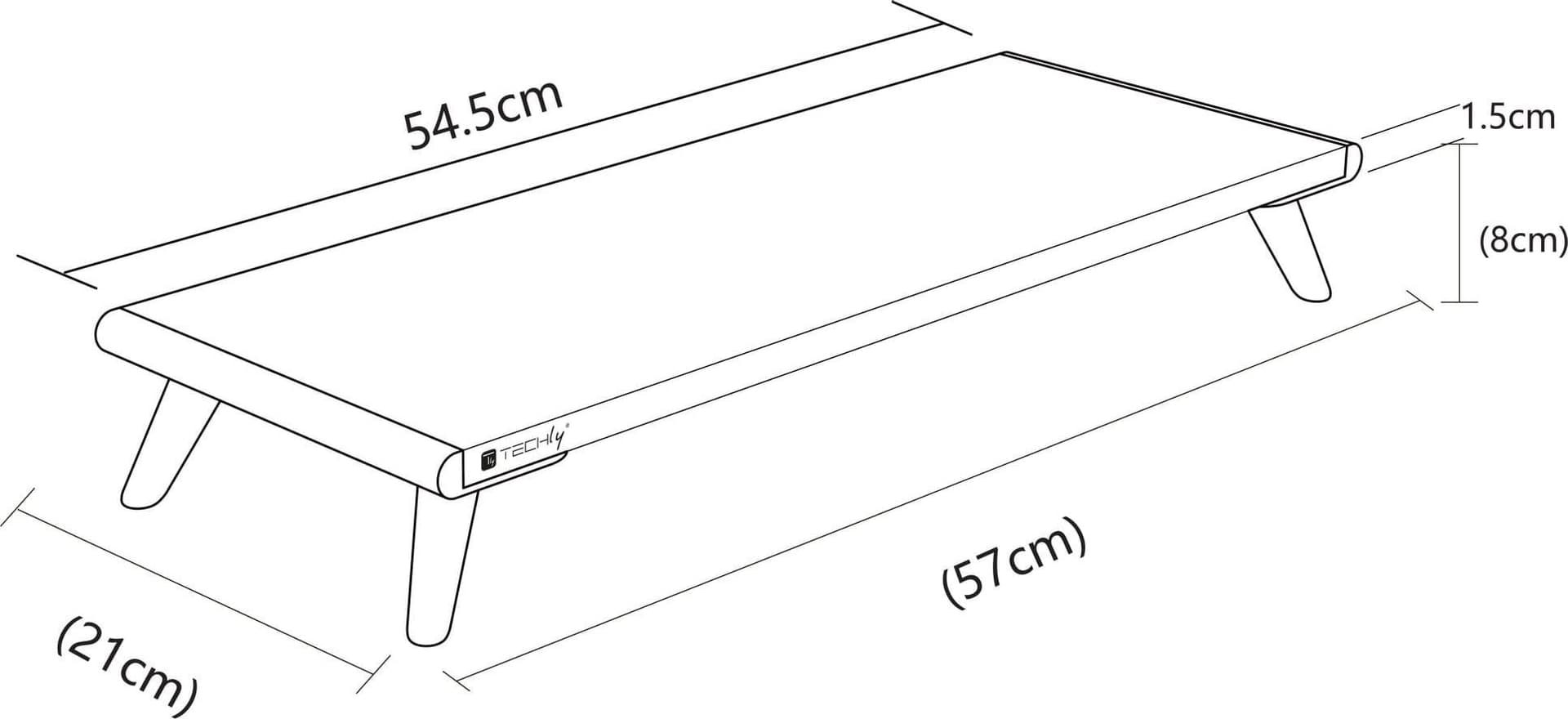 Supporto per Monitor Universale ed Ergonomico - 15