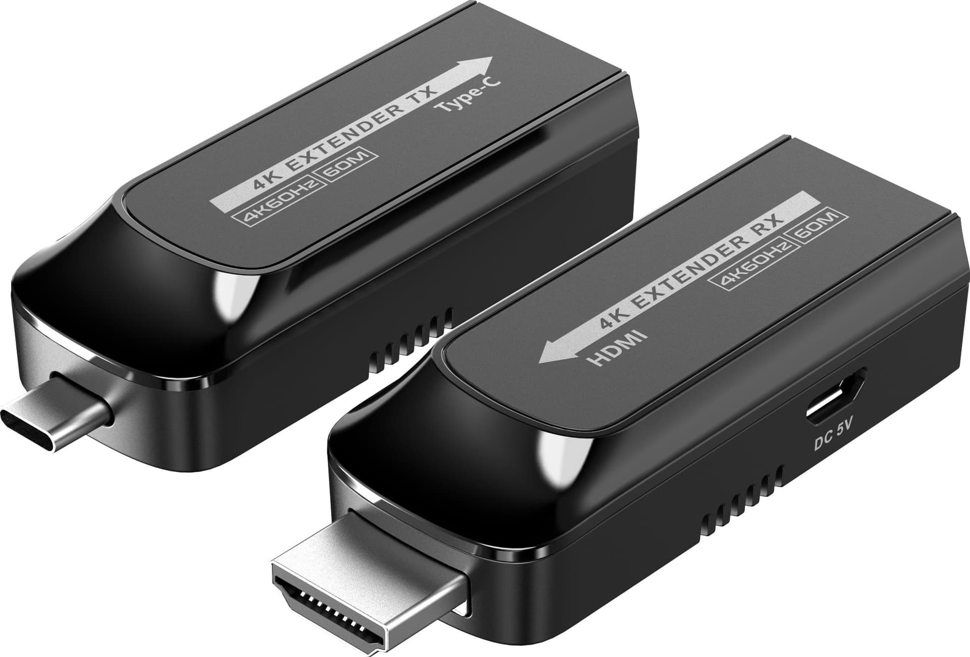 Extender da USB-C&trade a HDMI 4K su Cavo Cat.6/6A/7 fino a 60 metri - 11