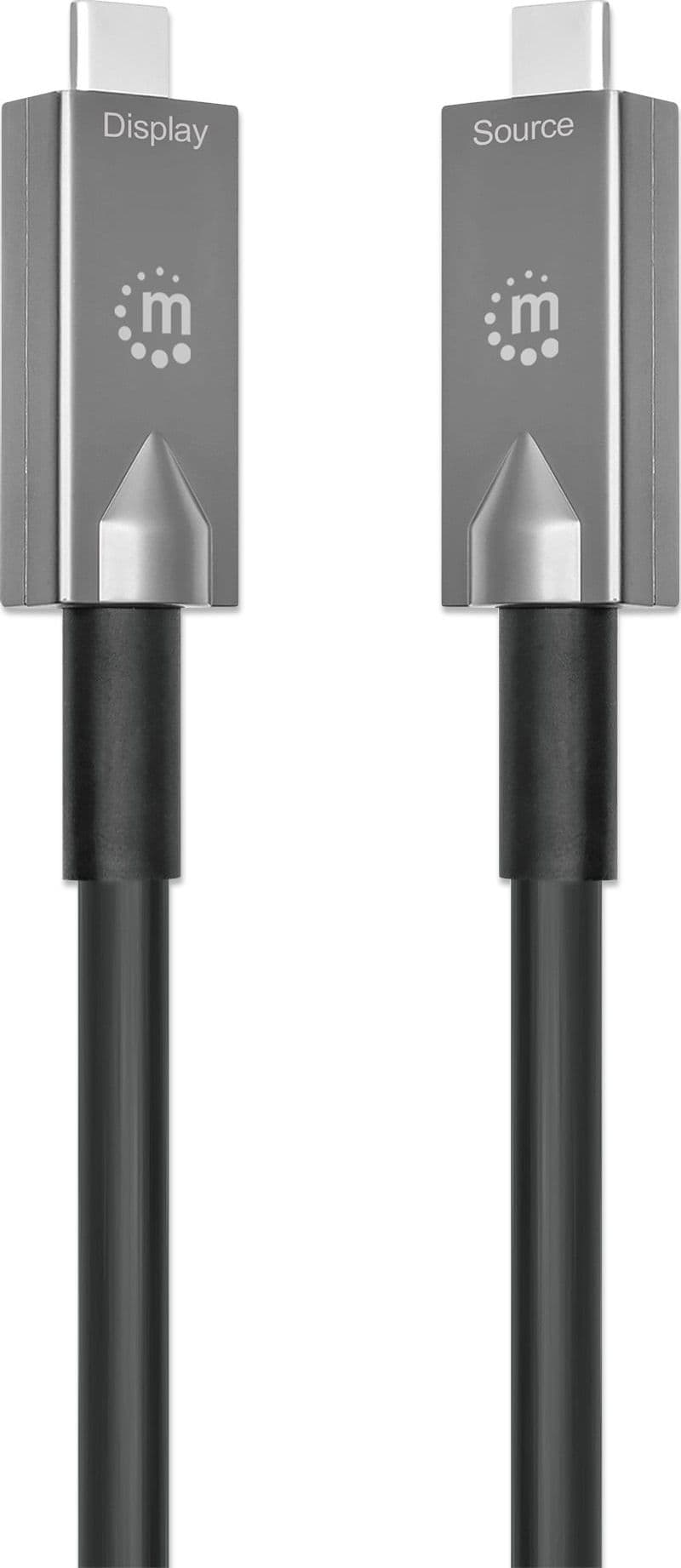 Cavo Ottico Attivo Dati e Video USB 3.2 Gen 2 USB-C&trade M/M Fibra Ottica 4K 7,5 m - 16