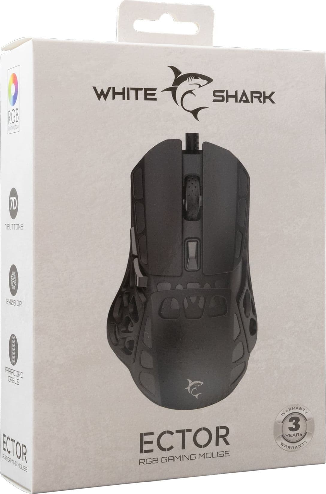 Mouse Ottico USB Gaming 7200 Dpi Retroilluminazione LED RGB Nero, ECTOR - 14