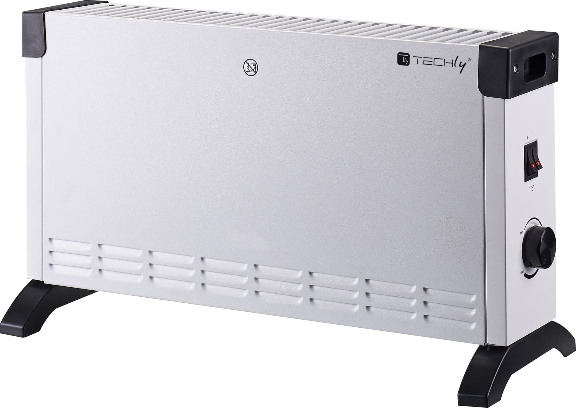 Termoconvettore Indipendente Termoventilatore a Pavimento Riscaldatore Elettrico 2000W - 15