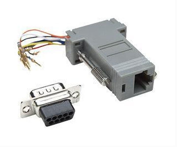 Adattatore Modulare DB 9p. M / RJ45 8 fili - 15