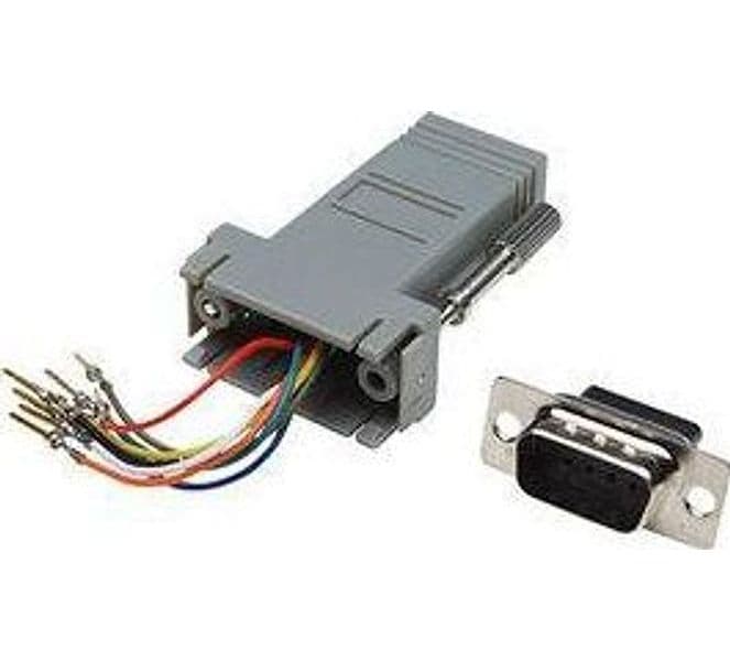 Adattatore Modulare DB 9p. M / RJ45 8 fili - 18