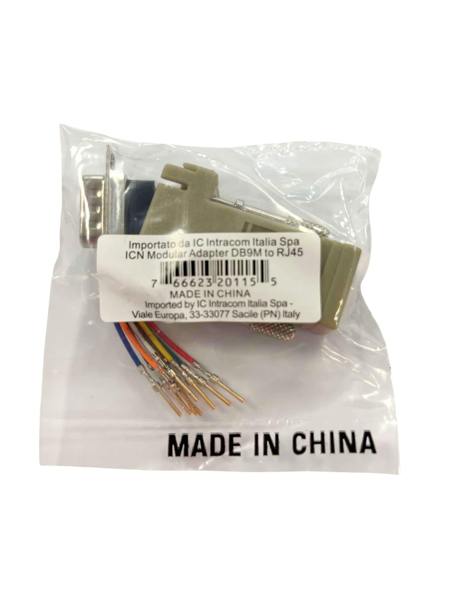 Adattatore Modulare DB 9p. M / RJ45 8 fili - 19