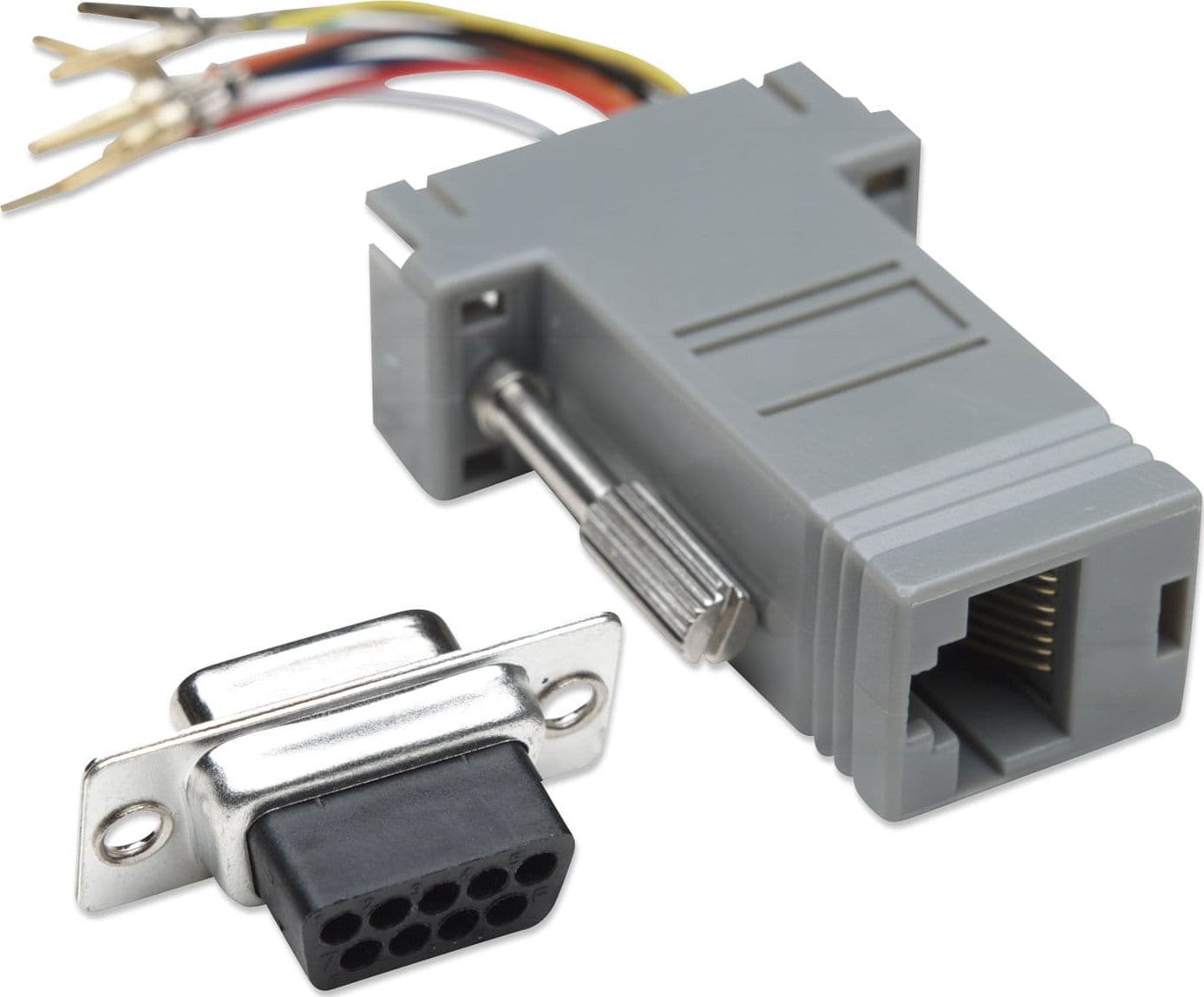 Adattatore Modulare DB 9p.F / RJ45 8 fili - 13