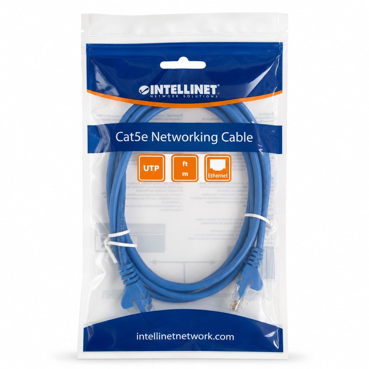 Cavo di rete Patch in Rame Cat. 5e Blu UTP 2 m - 9
