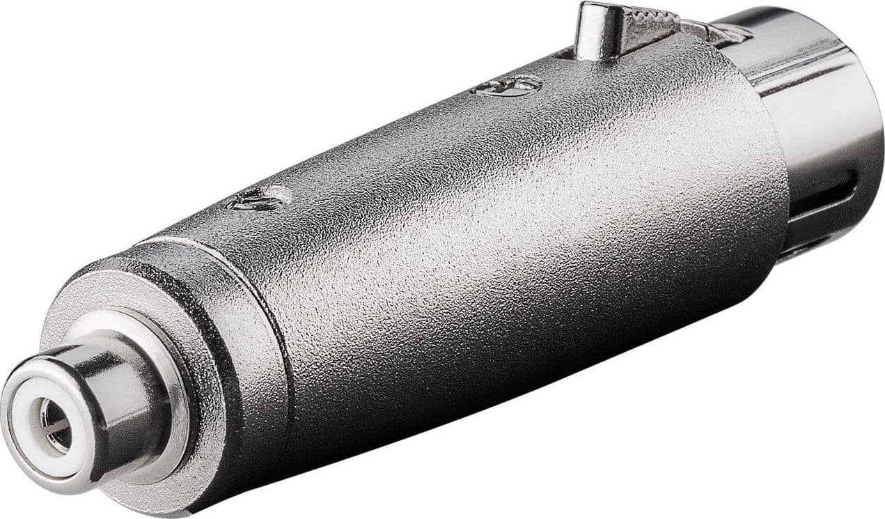 Adattatore XLR Cannon Femmina a RCA Femmina - 2