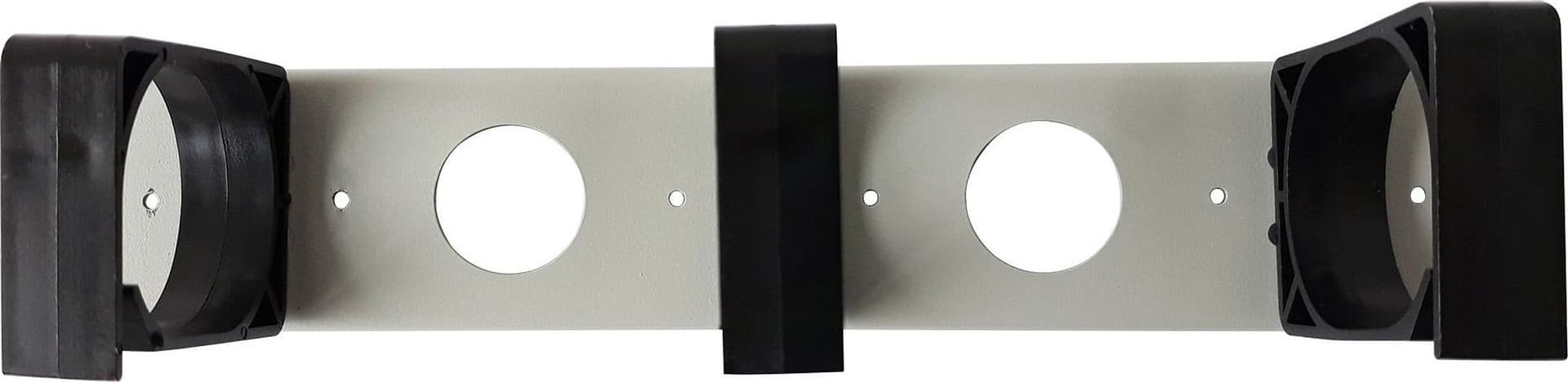Pannello Passacavi 1U per Armadio 10'' Grigio - 13