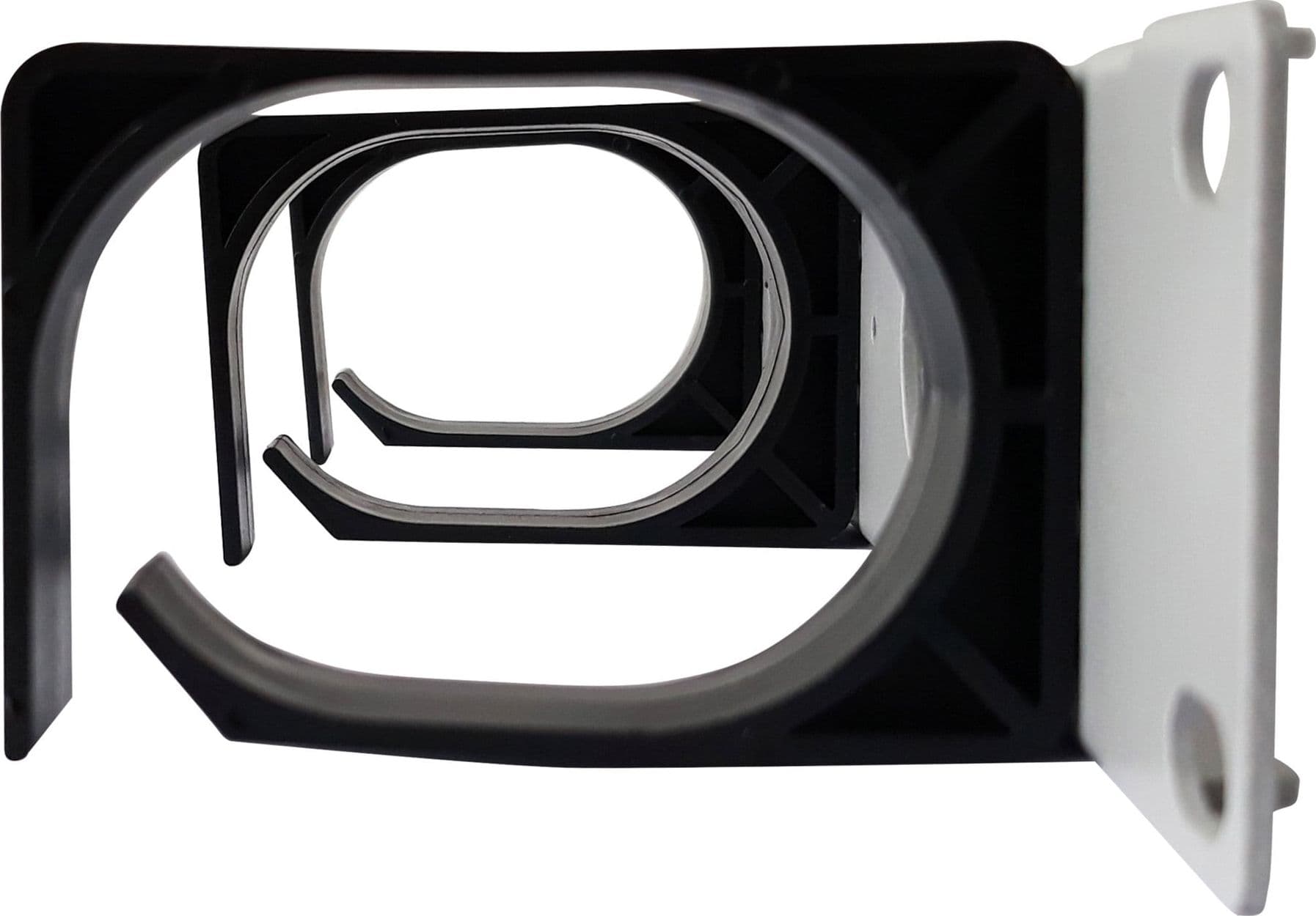 Pannello Passacavi 1U per Armadio 10'' Grigio - 9