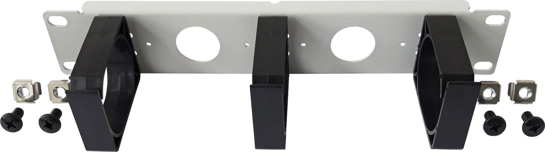 Pannello Passacavi 1U per Armadio 10'' Grigio - 10