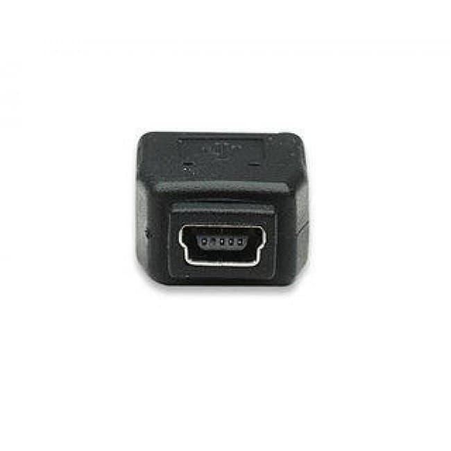 Adattatore Convertitore USB A Maschio a Mini B Femmina Nero - 9