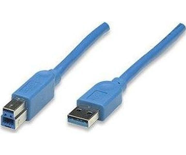 Cavo USB 3.2 Superspeed A maschio/B maschio 0,5 m blu - 16
