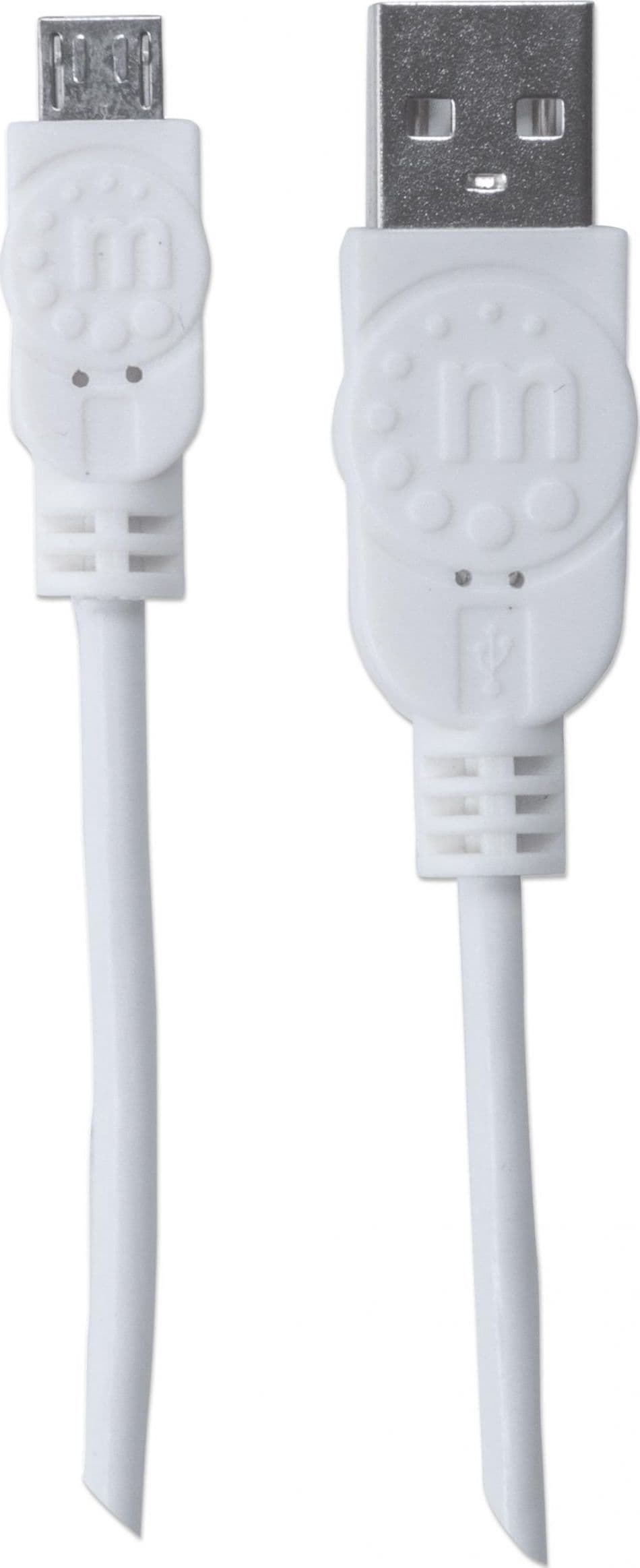 Cavo USB 2.0 A maschio/Micro B maschio 1m Bianco - 5