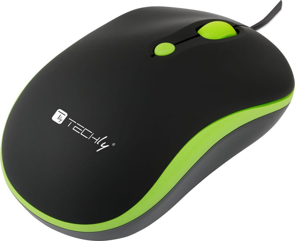 Mouse Ottico USB 1600 Dpi Nero/Verde - 9