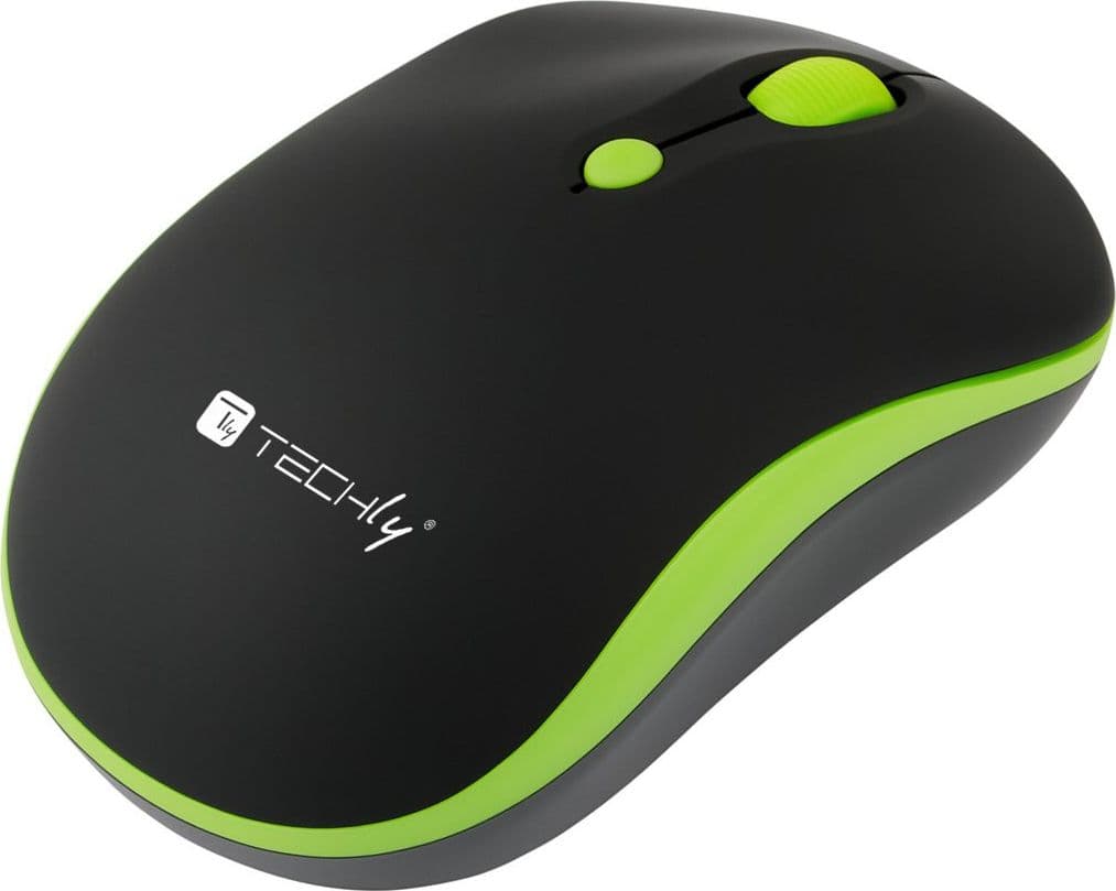 Mouse Ottico Wireless 1600 Dpi Nero/Verde - 11