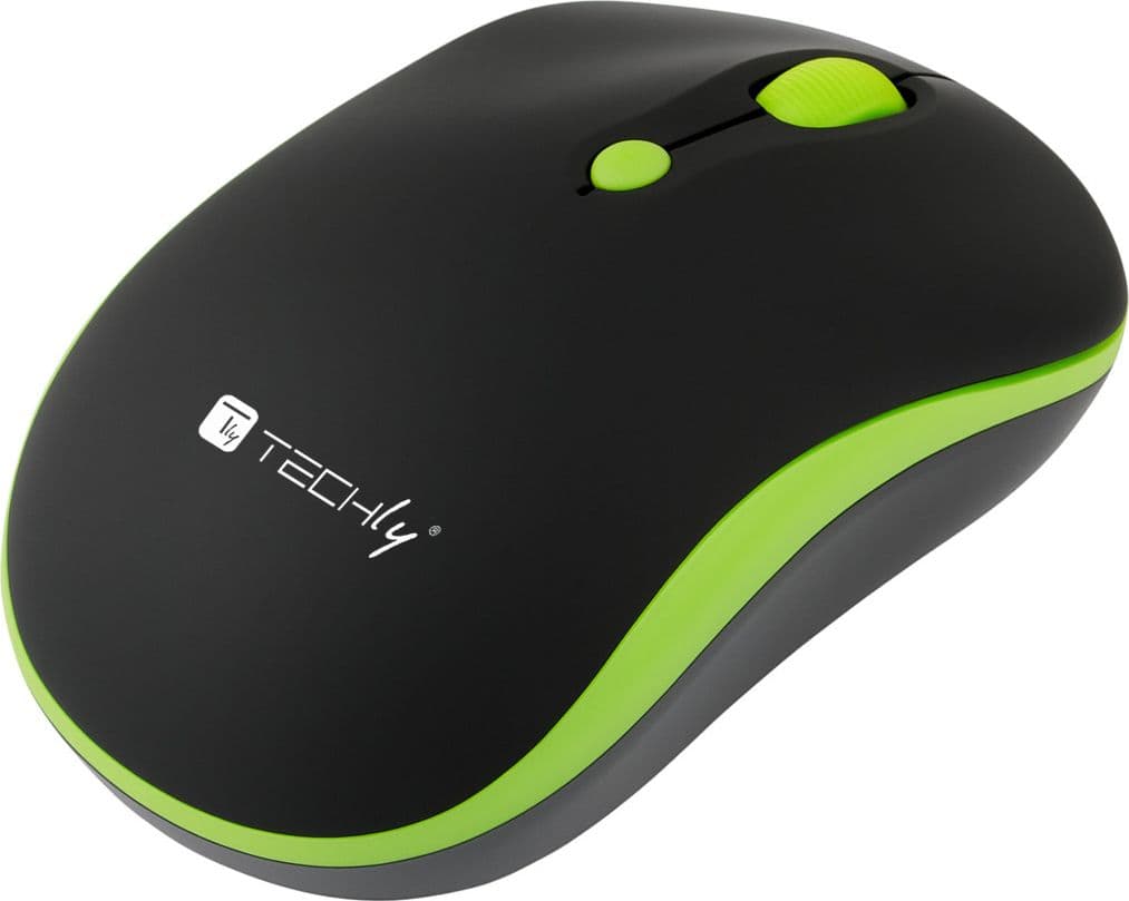 Mouse Ottico Wireless 1600 Dpi Nero/Verde - 21