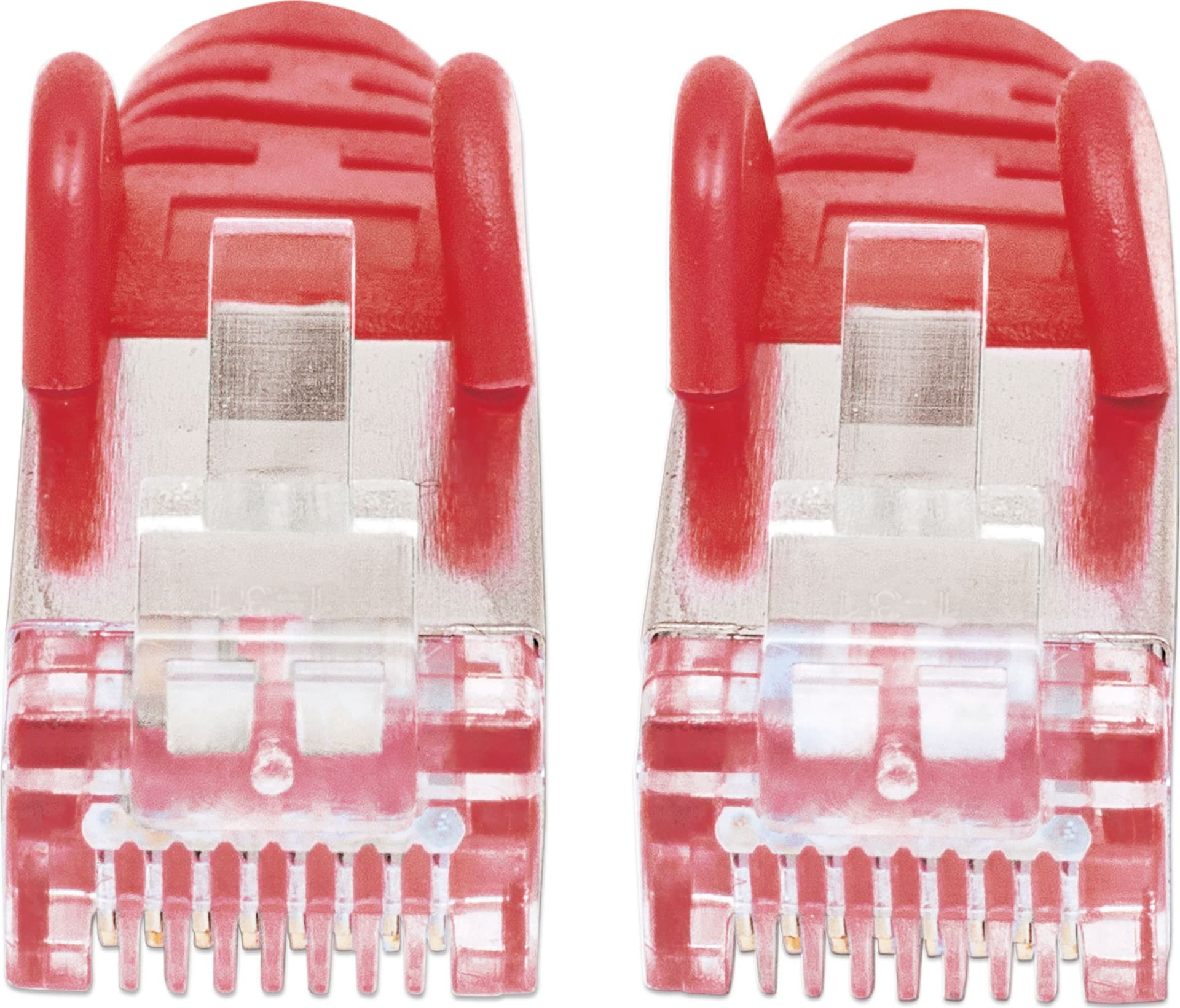 Cavo Patch Cat.7 Plug RJ45 6A S/FTP LSZH 1,5m Rosso - 7