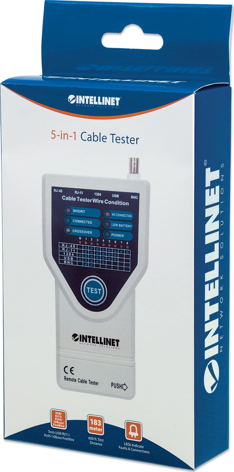 Tester per Cavi 5 in 1 - 6