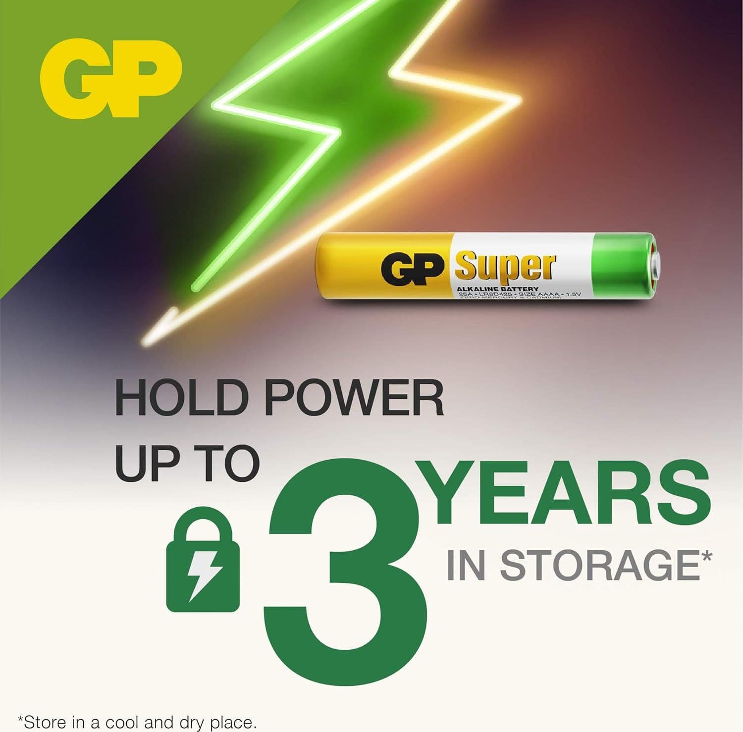 Blister 2 Batterie AAAA Micro Stilo GP Super - 7